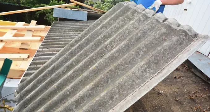 retirar un tejado de amianto en Móstoles